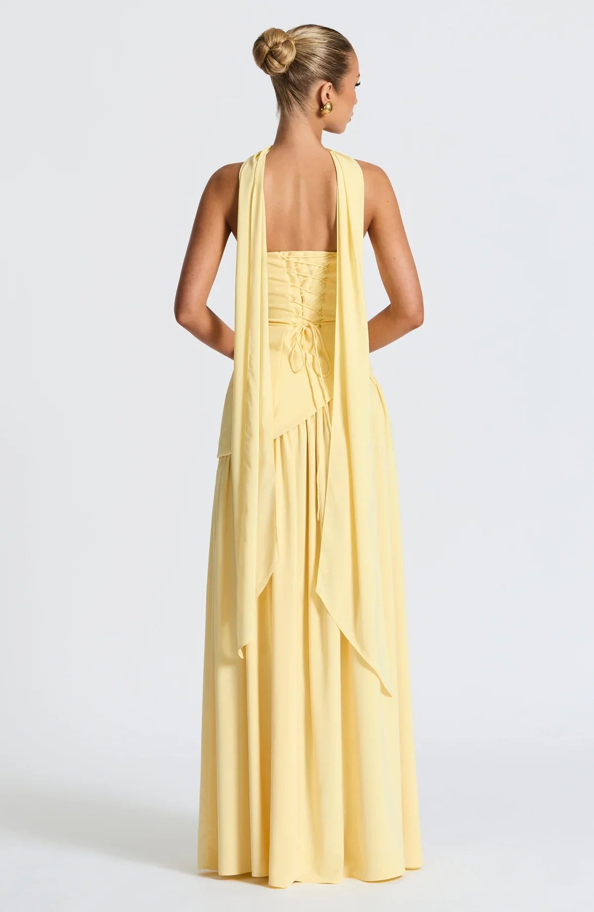 Aura Maxi Dress - Limone
