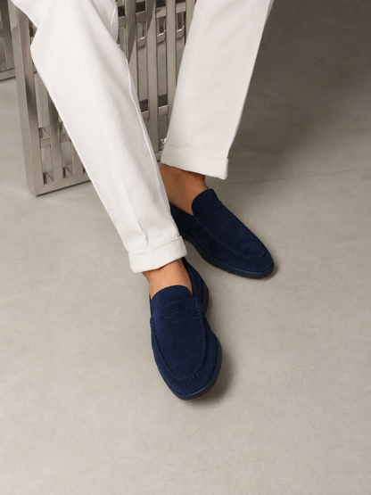 Mocassino Driver Riviera Blu navy - vista 3