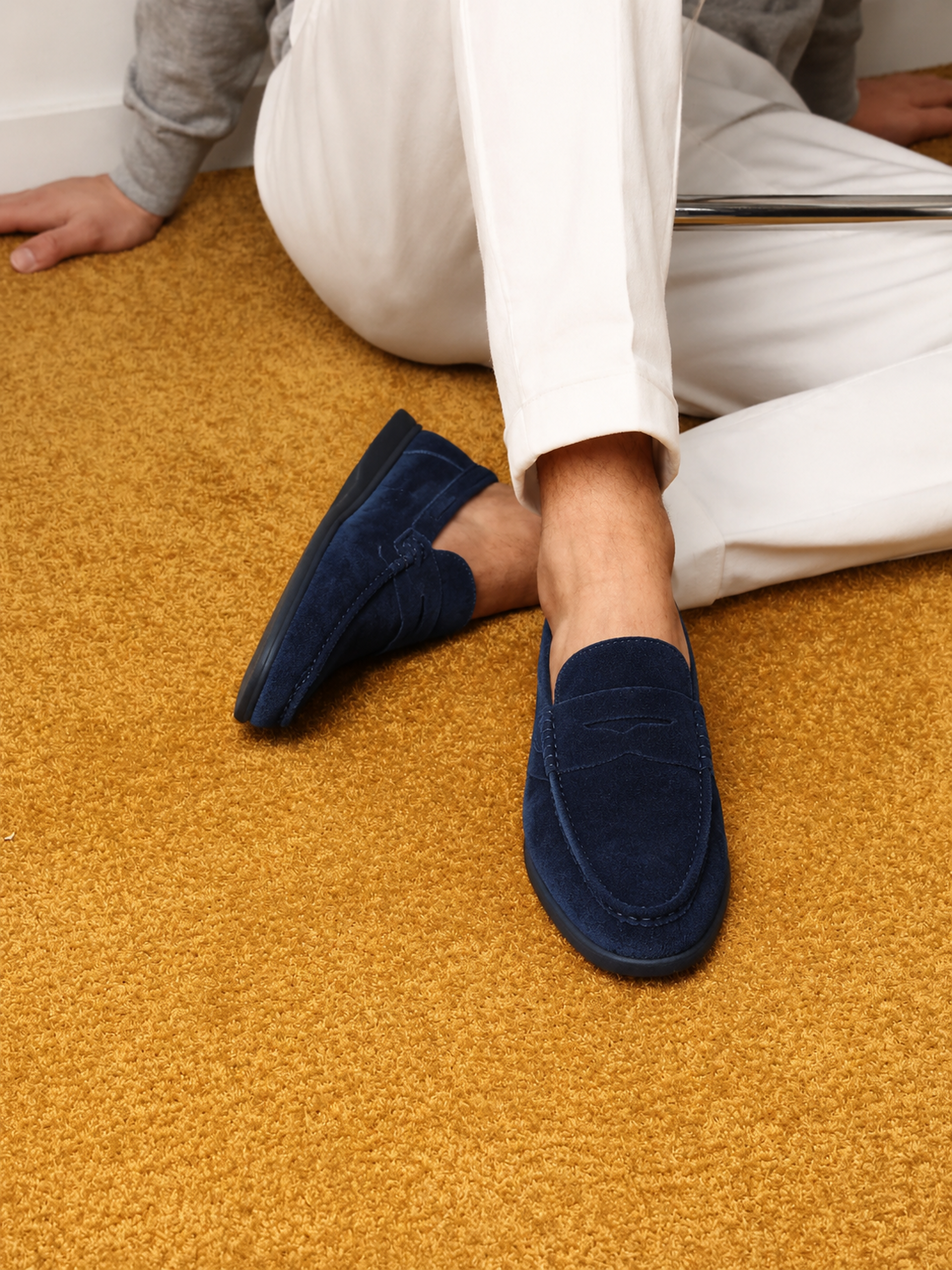 Mocassino Driver Riviera Blu navy - vista 5