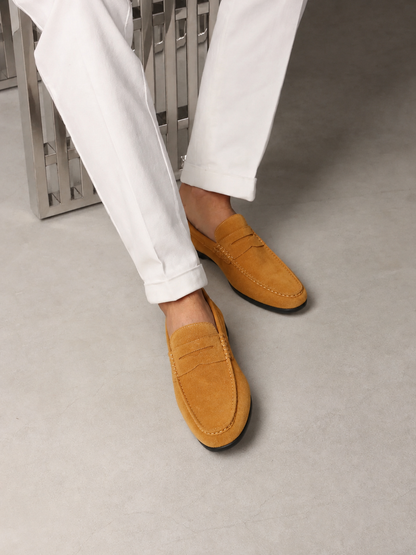 Mocassino Driver Riviera Oro - vista 3