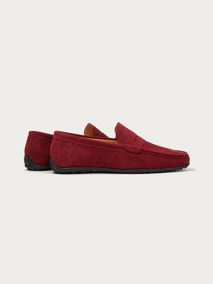 Mocassino Driver Riviera Rosso - vista 4