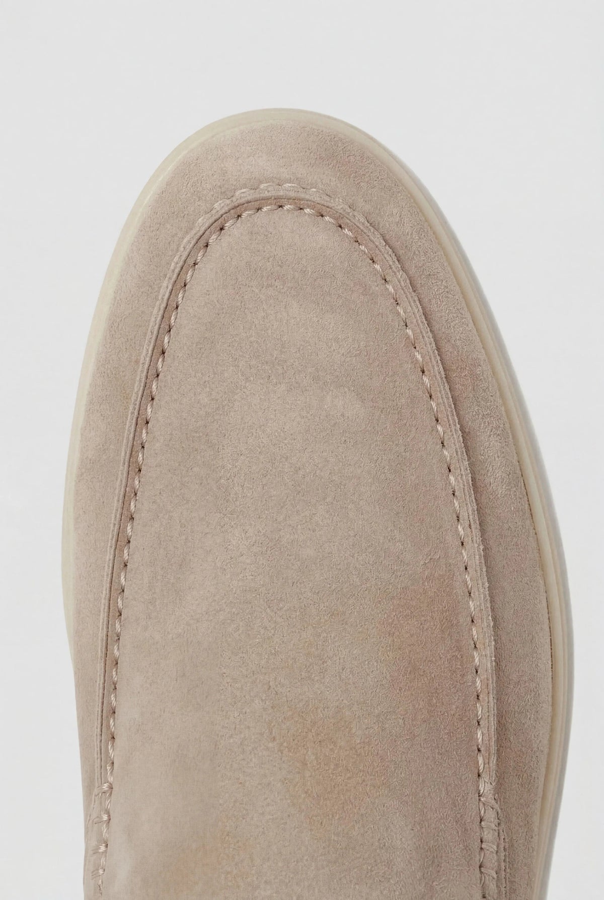 Mocassino mule Yacht in camoscio beige