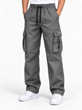 Pantaloni cargo da uomo | Vestibilità rilassata con molte tasche | 1+1 GRATIS
