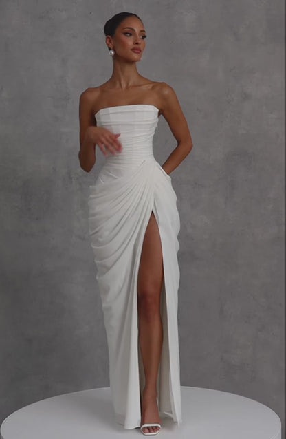 Julie | Mazi Dress - Bianco