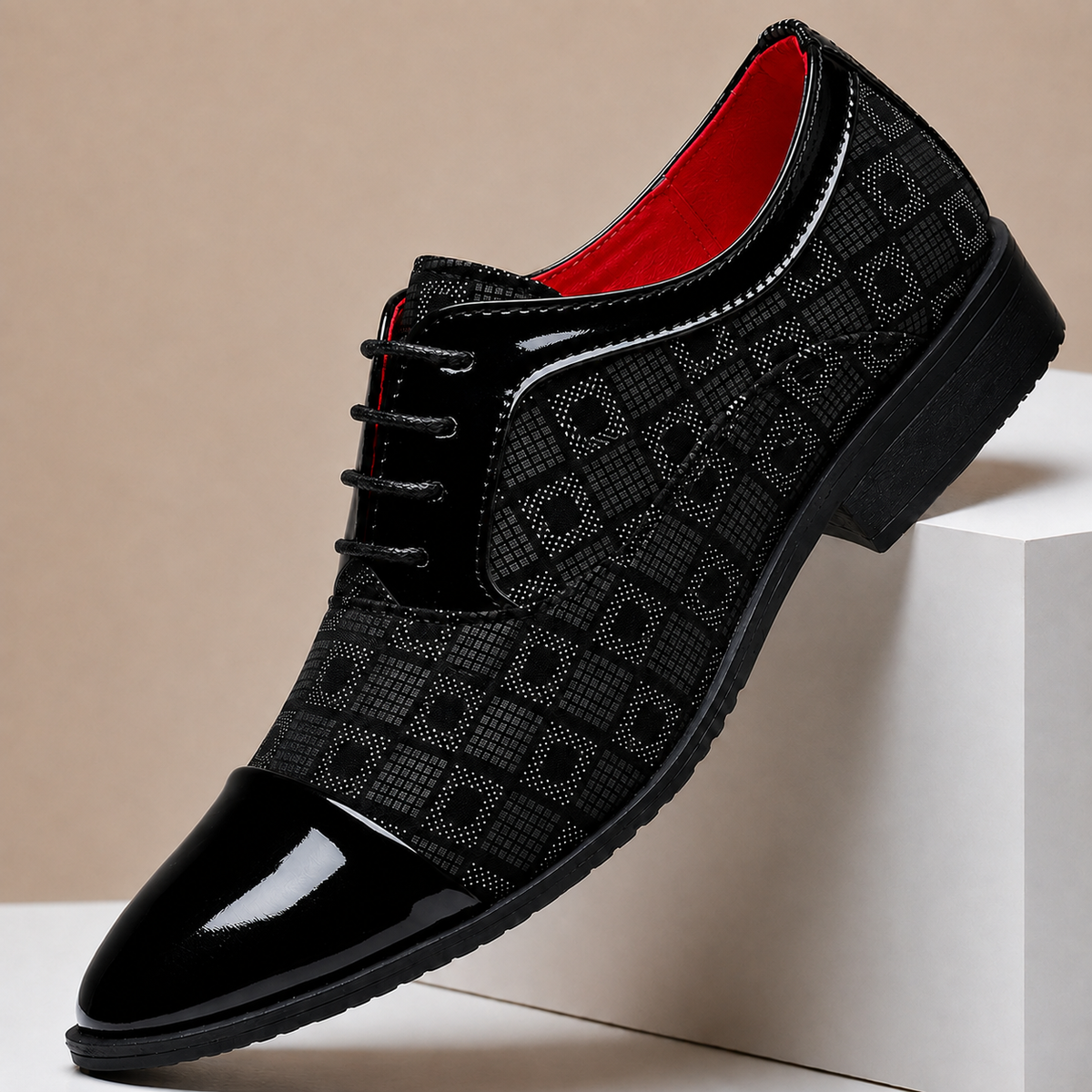 Scarpe Valente nere in vera pelle – vista principale