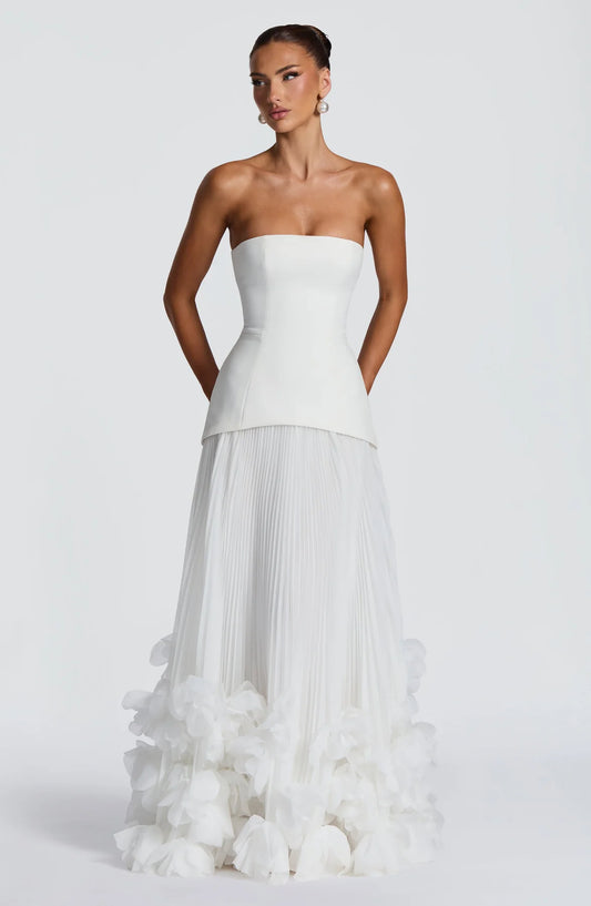 Seraphina | Abito Lungo – Bianco