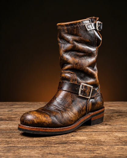 Stivali Rowan Vintage in pelle immagine 1