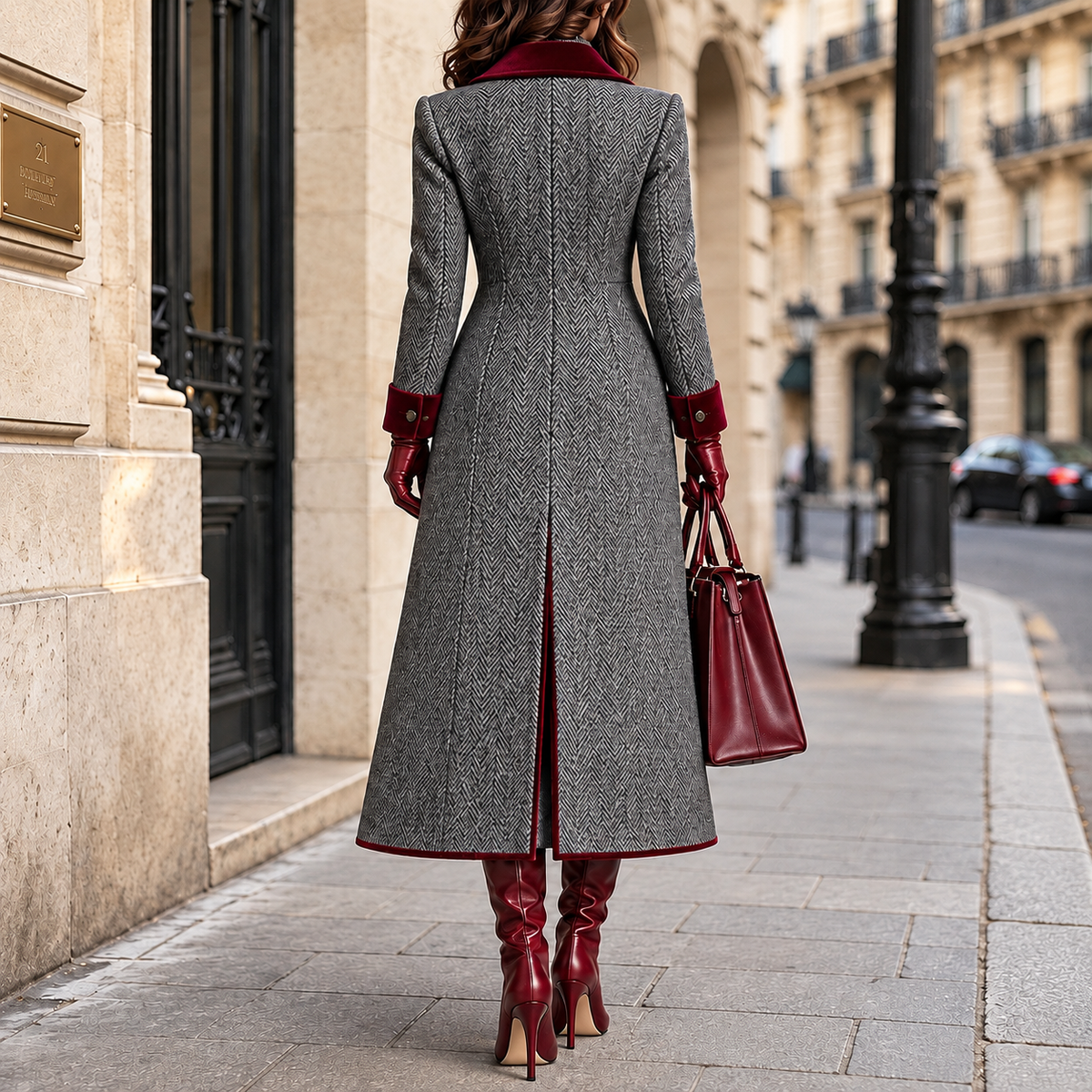 Cappotto Veloura | Completo | Vista posteriore