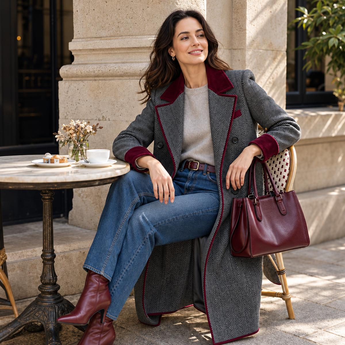 Cappotto Veloura | Look casual